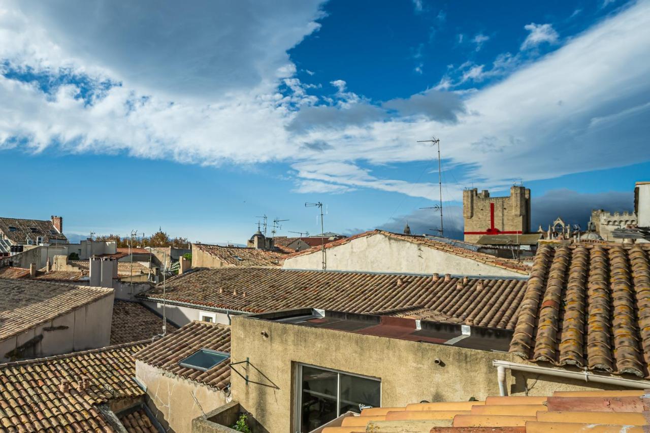 Le Caladoc ~ Centre-Ville ~ Vue Narbonne Buitenkant foto